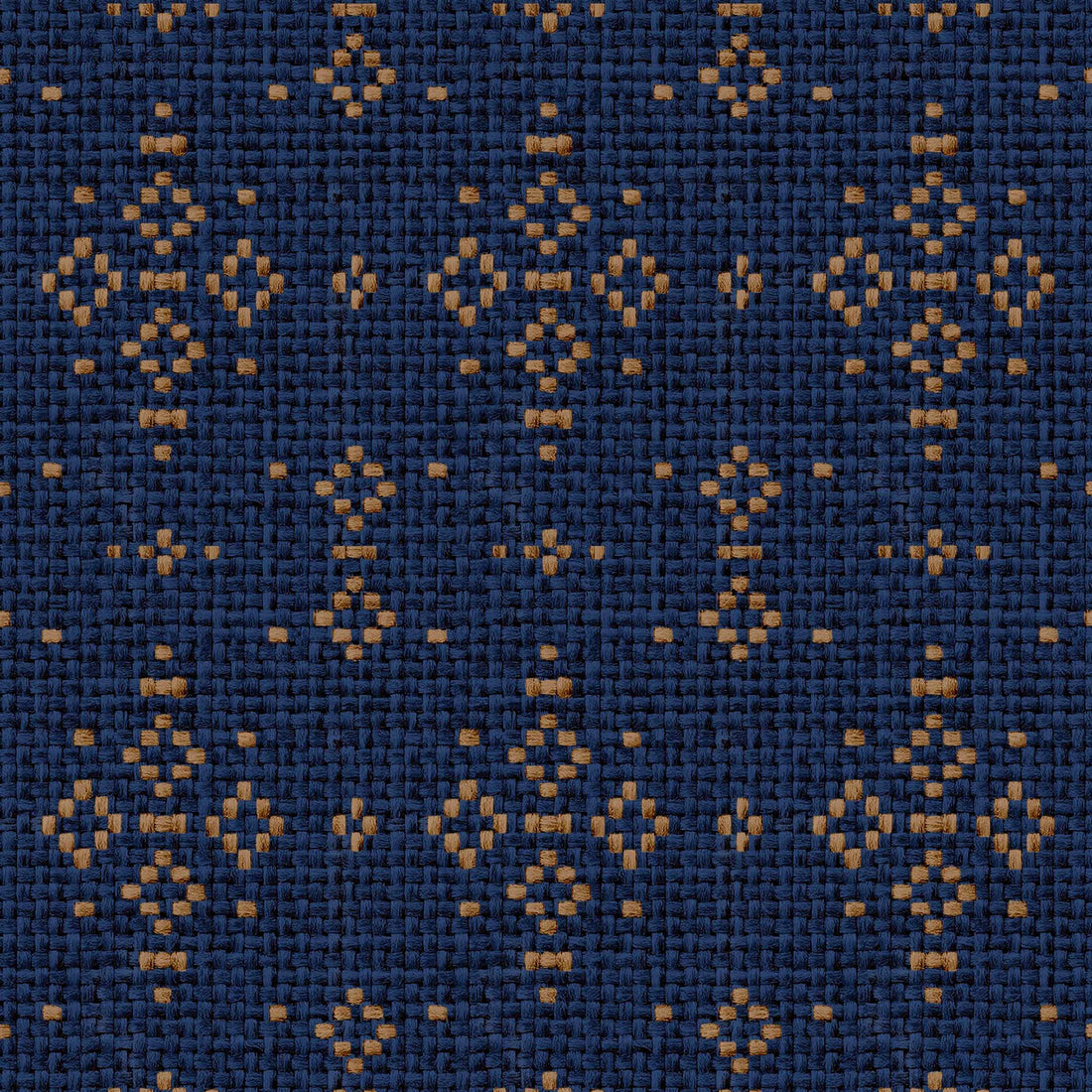 Coordonné behang Mazahua Índigo C00012