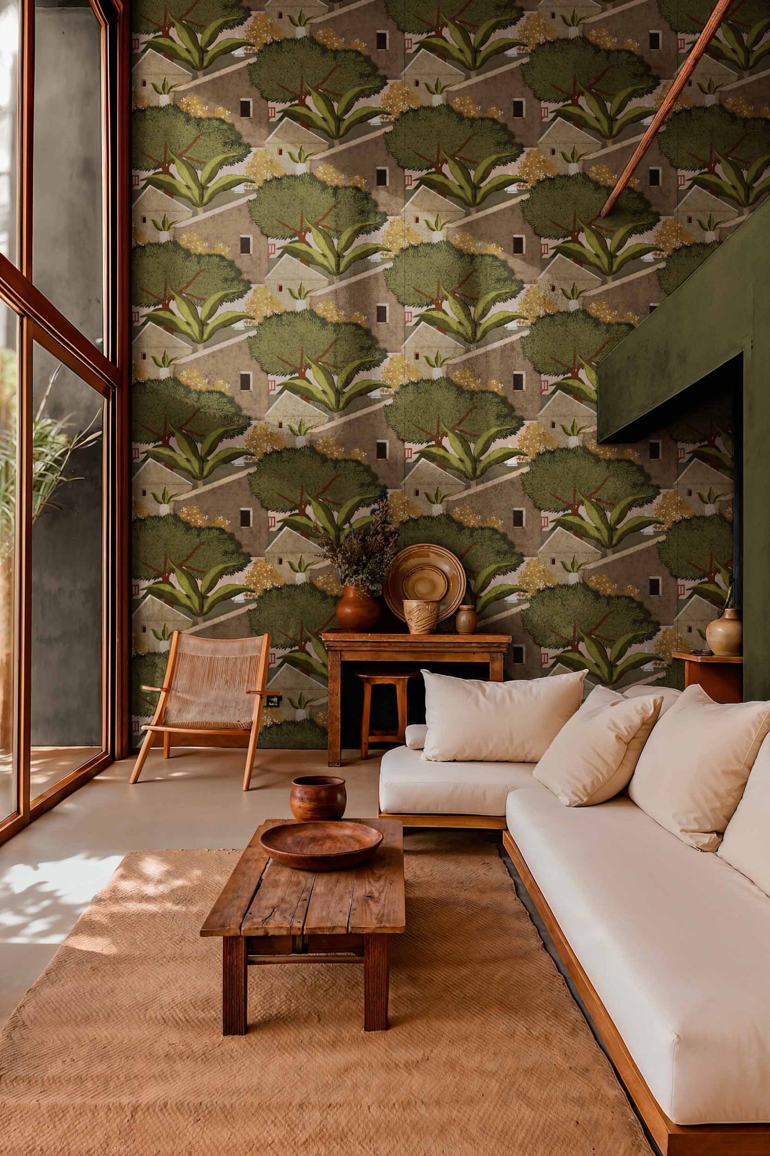 Coordonné behang Nopoló Cactus C00008