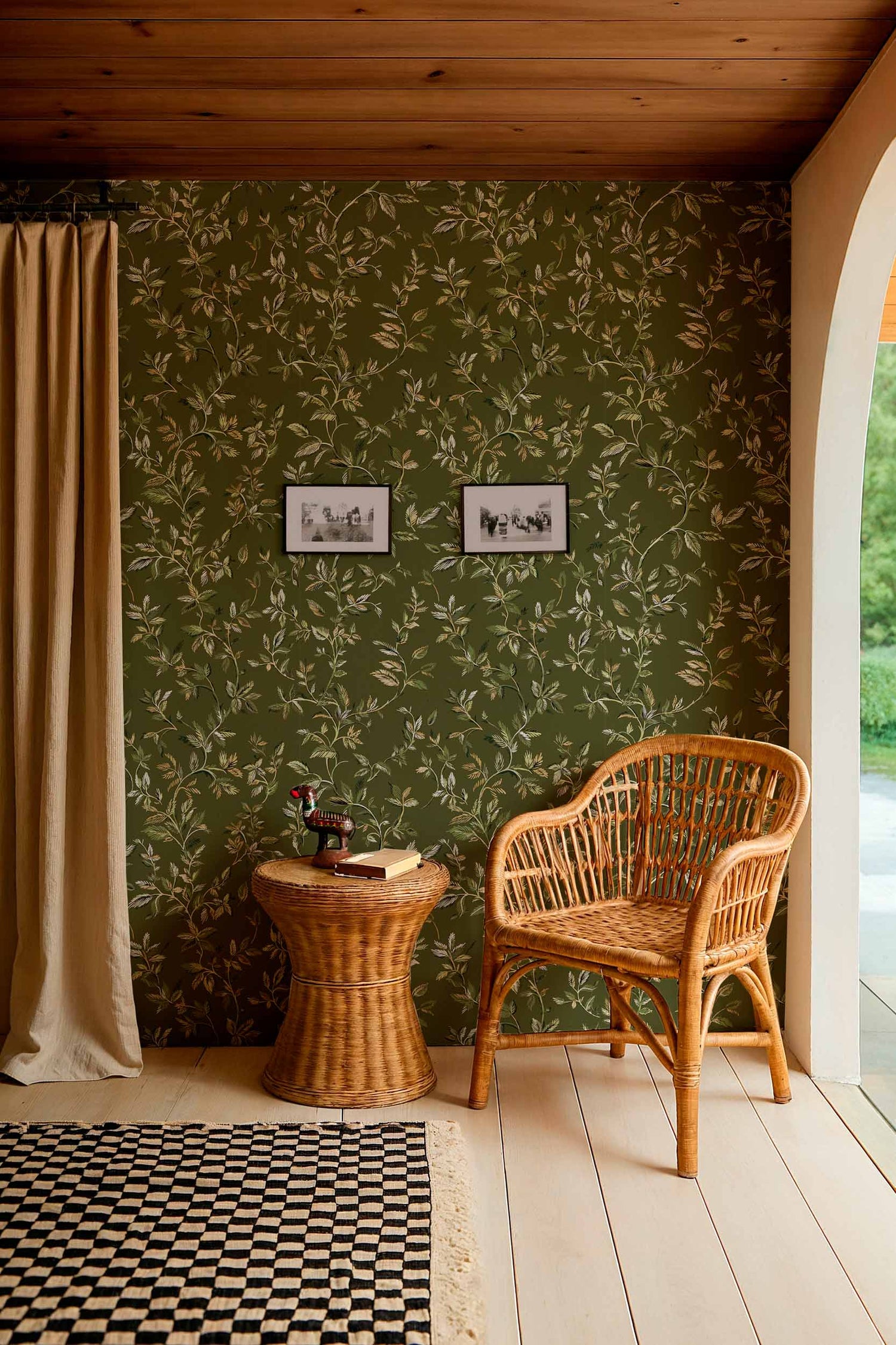 Coordonné behang Tenango Cactus C00043