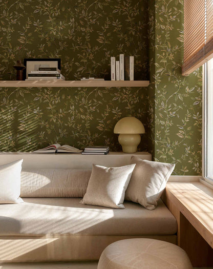 Coordonné behang Tenango Cactus C00043