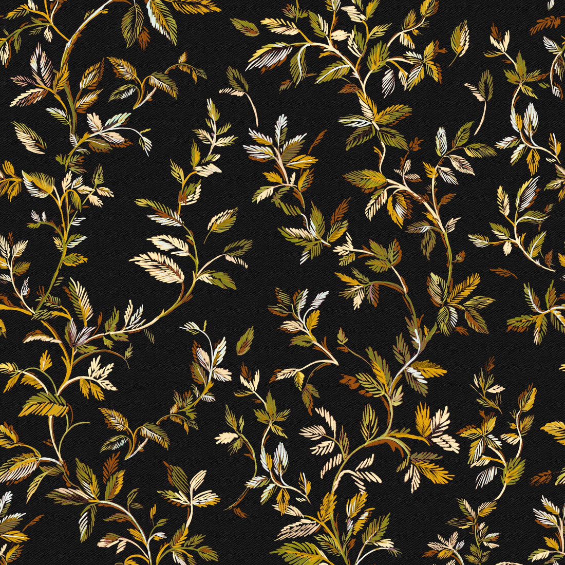 Coordonné behang Tenango Carbón C00044