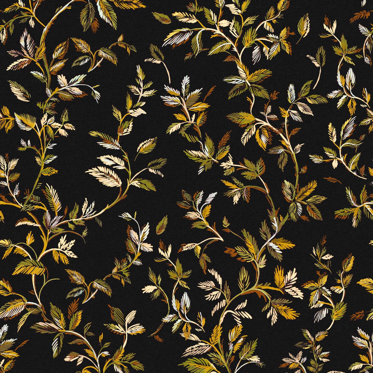 Coordonné behang Tenango Carbón C00044