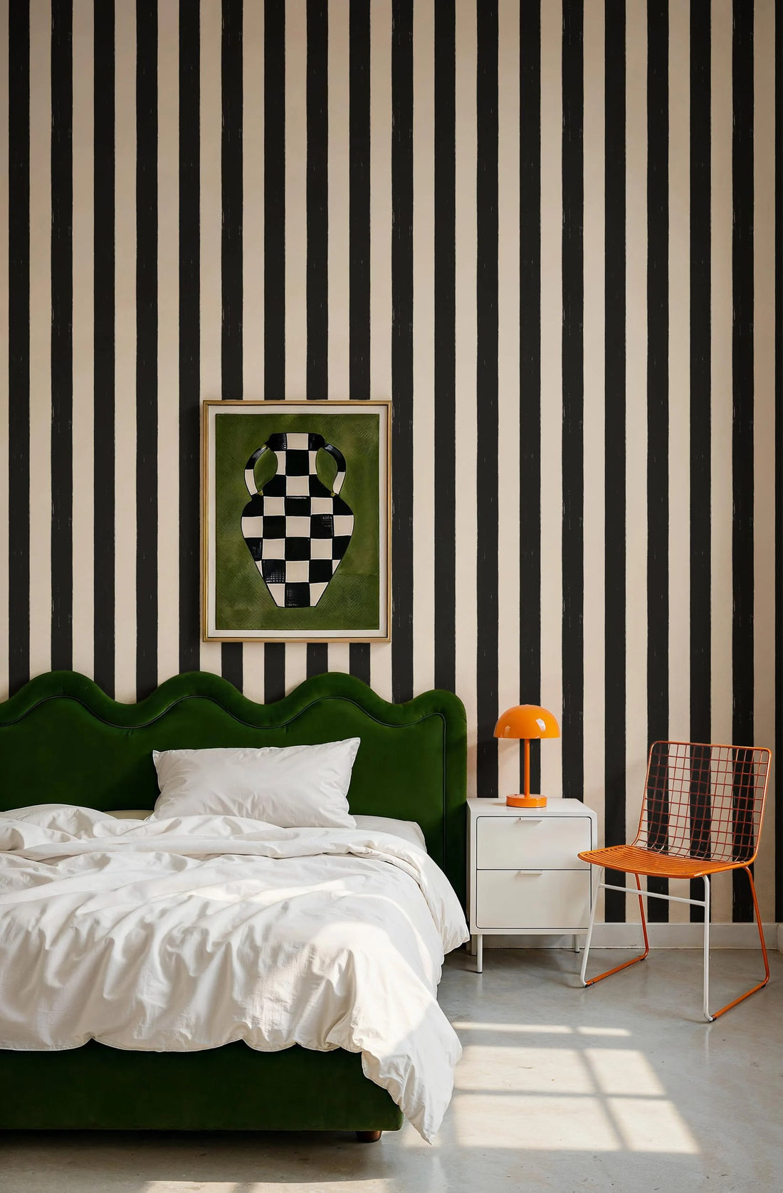 Coordonné behang Toldo Noir C00132