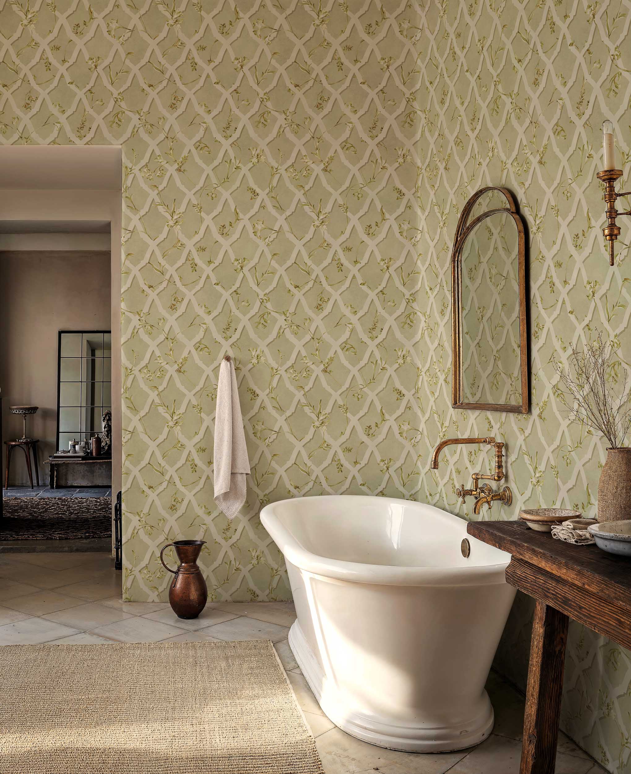 Coordonné behang Triana Celadon YSP0614