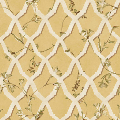 Coordonné behang Triana Ocre YSP0613