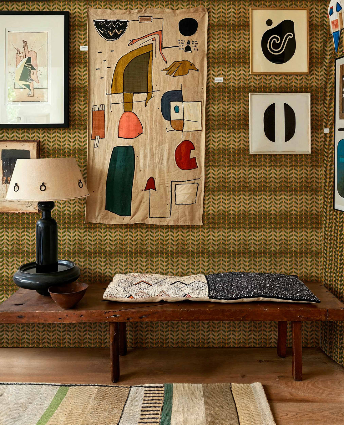 Coordonné behang Tule Cactus C00018