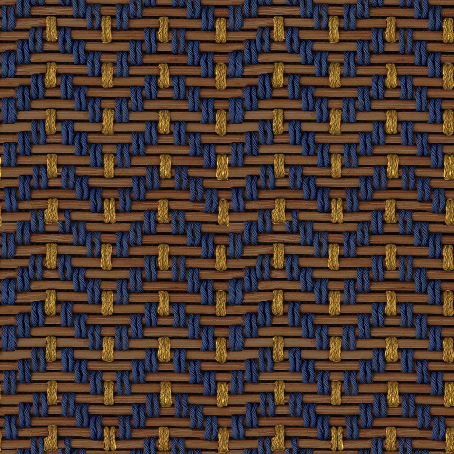 Coordonné behang Tule Índigo C00017