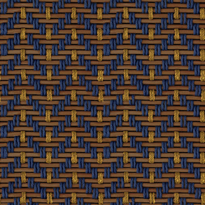 Coordonné behang Tule Índigo C00017