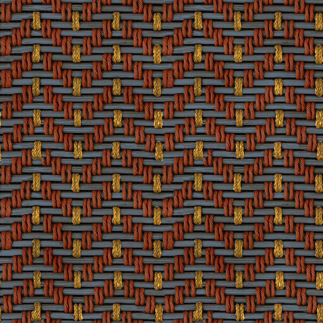 Coordonné behang Tule Terracota C00016