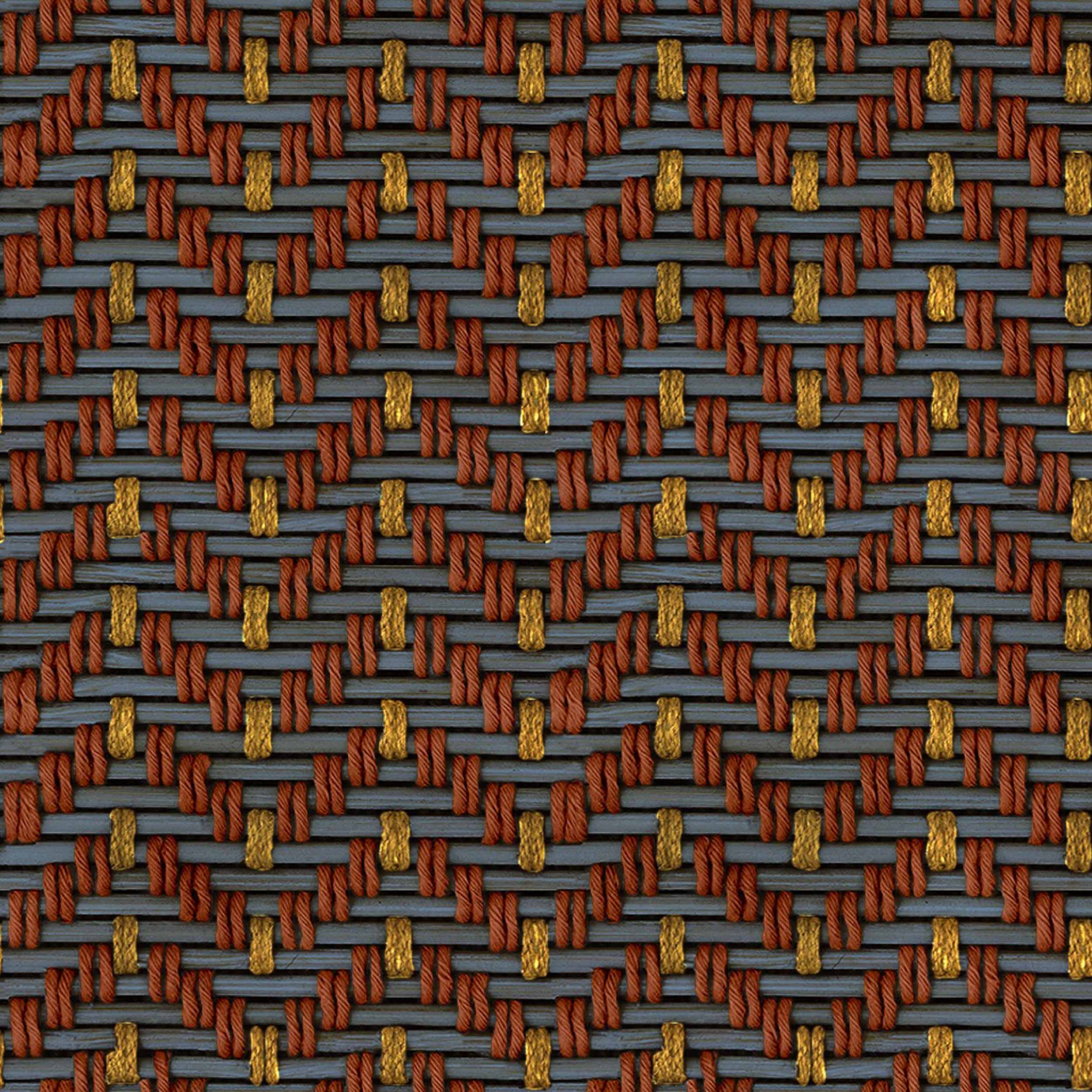 Coordonné behang Tule Terracota C00016