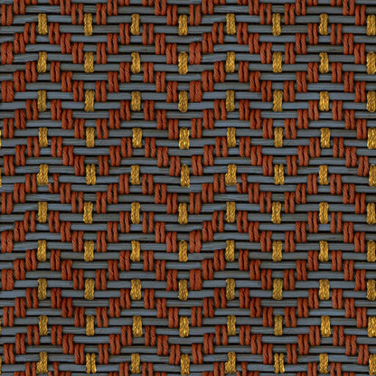 Coordonné behang Tule Terracota C00016