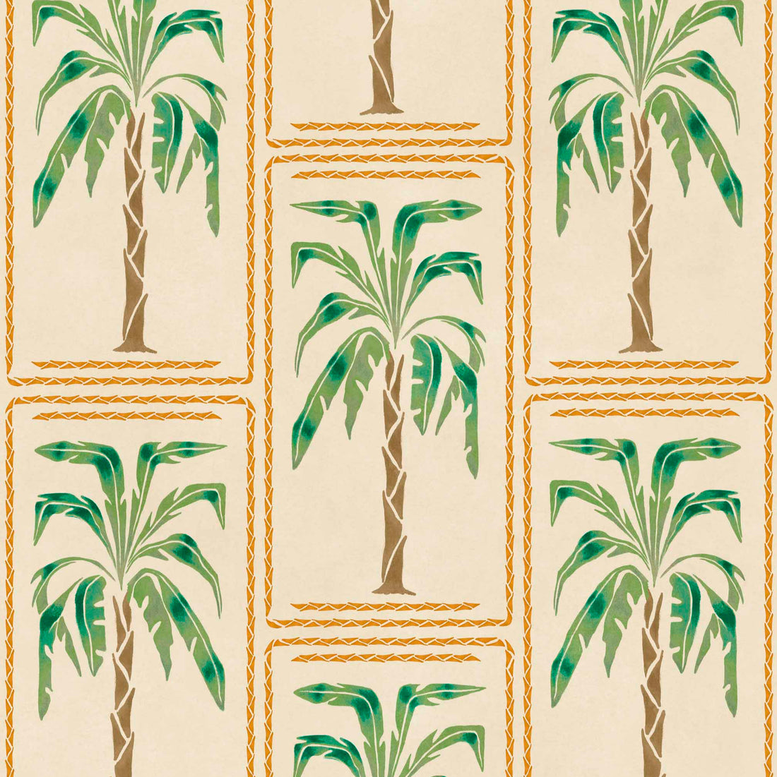 Coordonné behang Veraneo Kumquat C00113