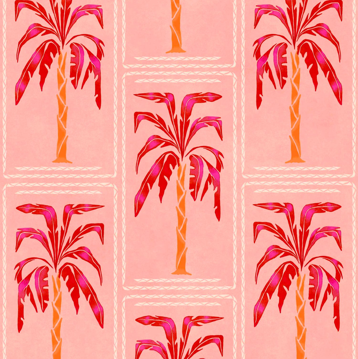 Coordonné behang Veraneo Pink C00118