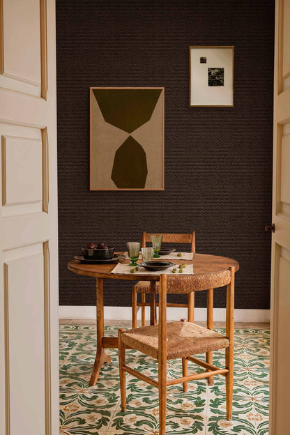 Coordonné behang Yuca Carbón C00038