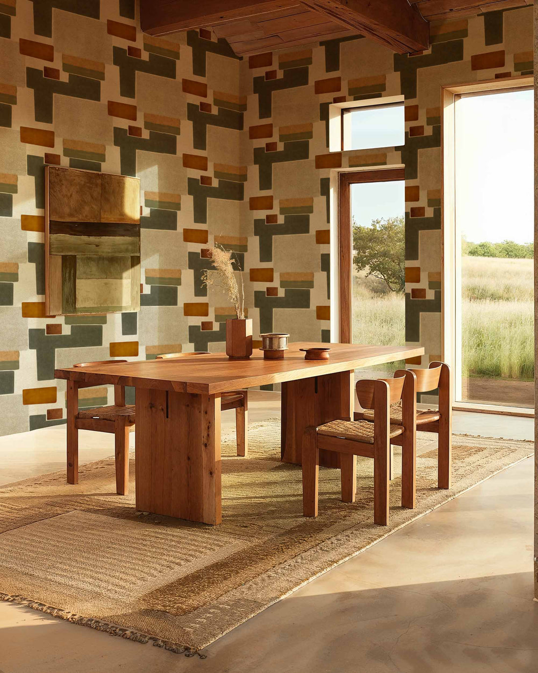 Coordonné behang Zacatecas Cactus C00003