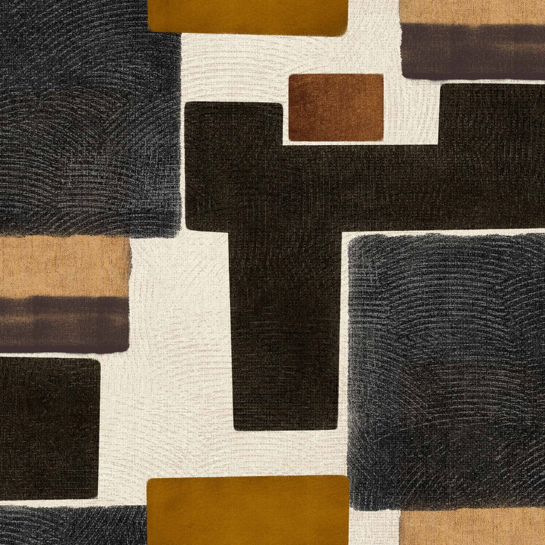 Coordonné behang Zacatecas Carbón C00004