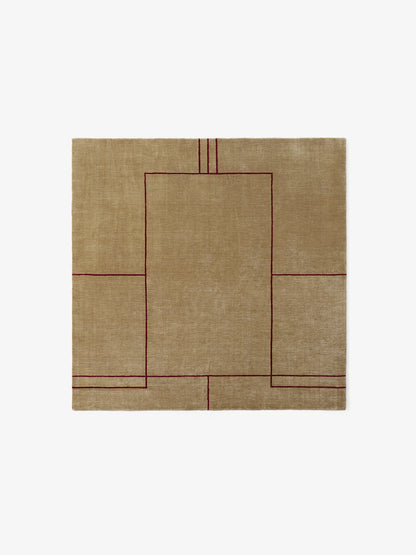 &amp;tradition Cruise Bombay Golden Brown vloerkleed