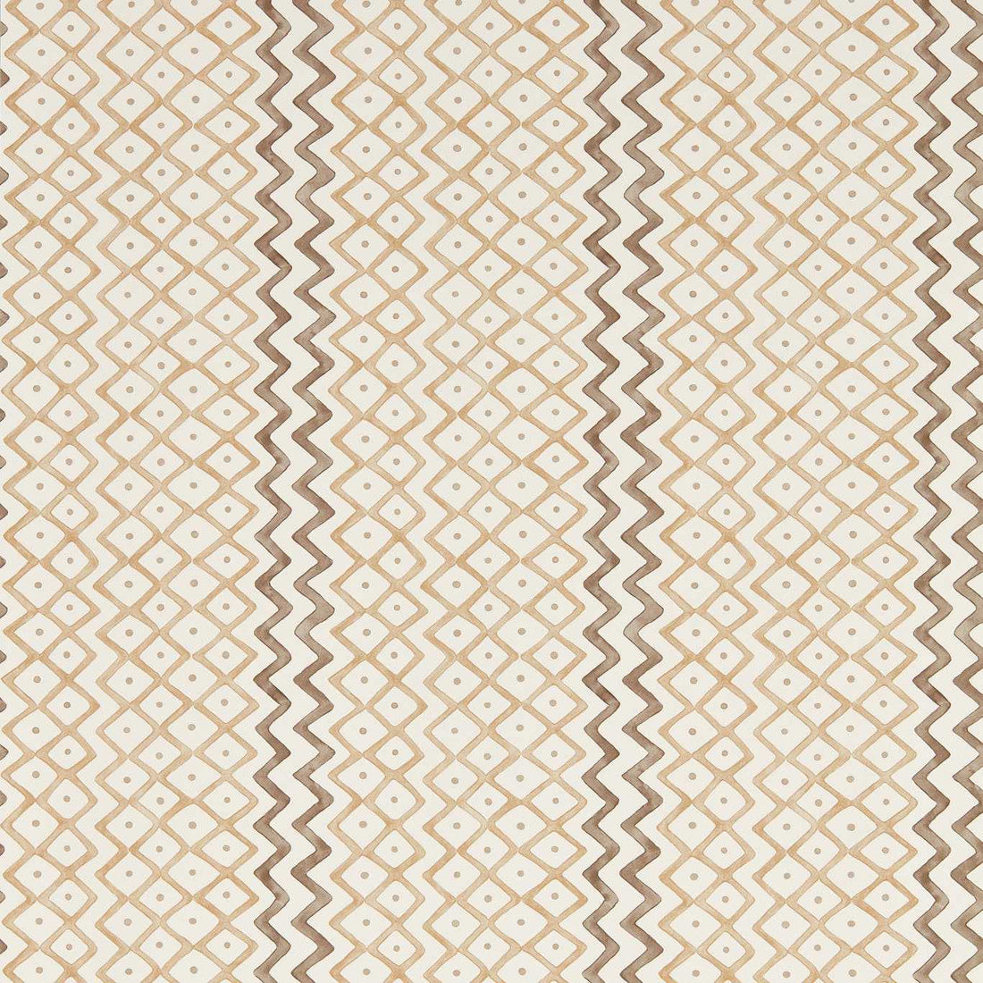 Sanderson behang Khes Shiitake/Cocoa 217450