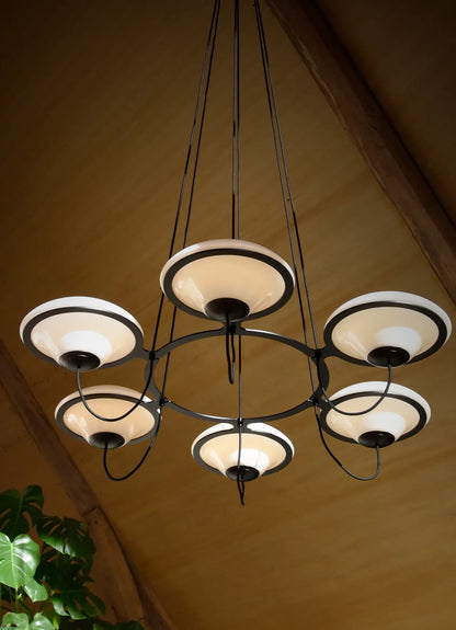 DCW Éditions In The Air 6 hanglamp sfeerbeeld van onder