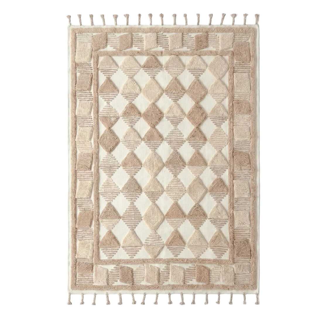 Dusty Deco Lisboa rug Multi Naturel