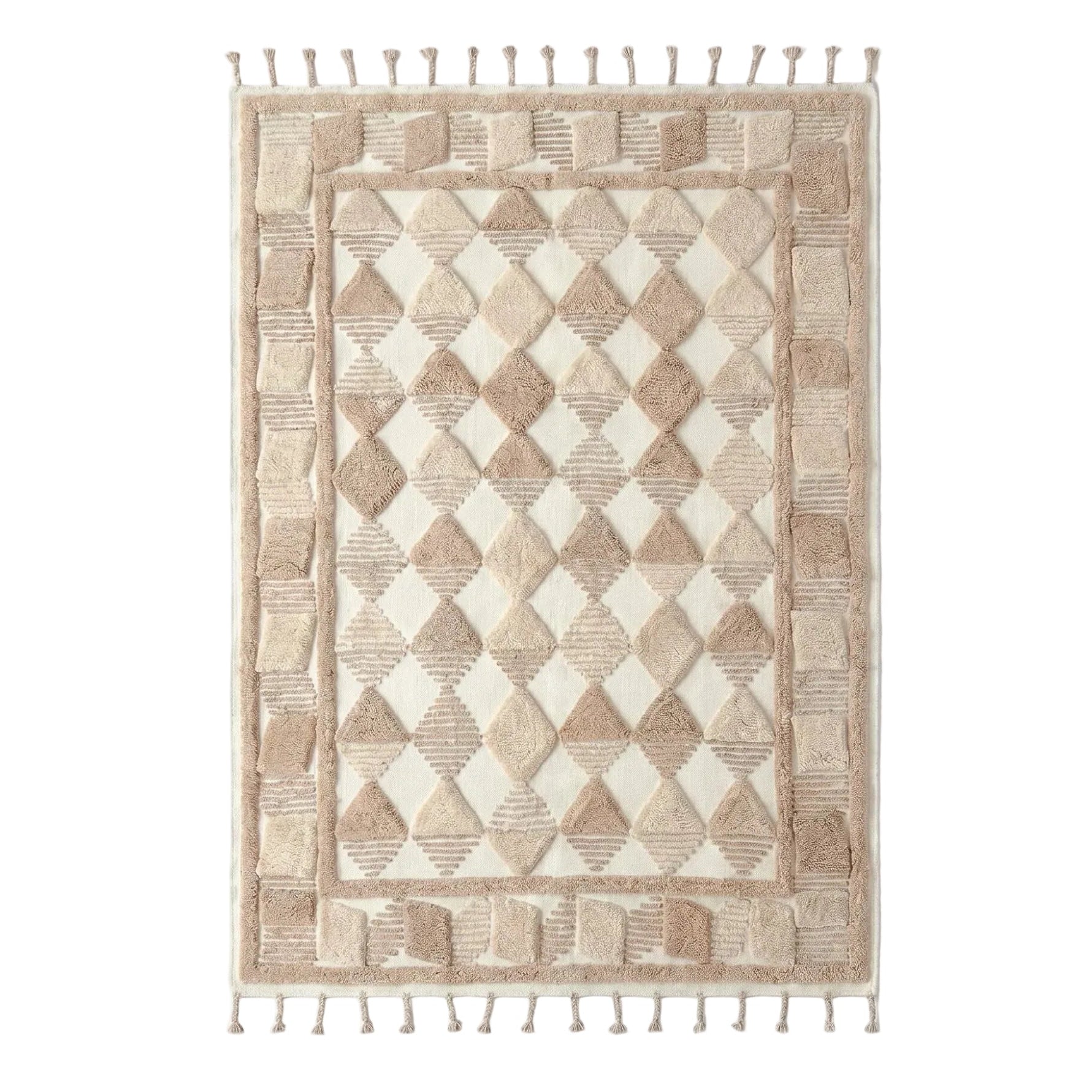 Dusty Deco Lisboa rug Multi Naturel