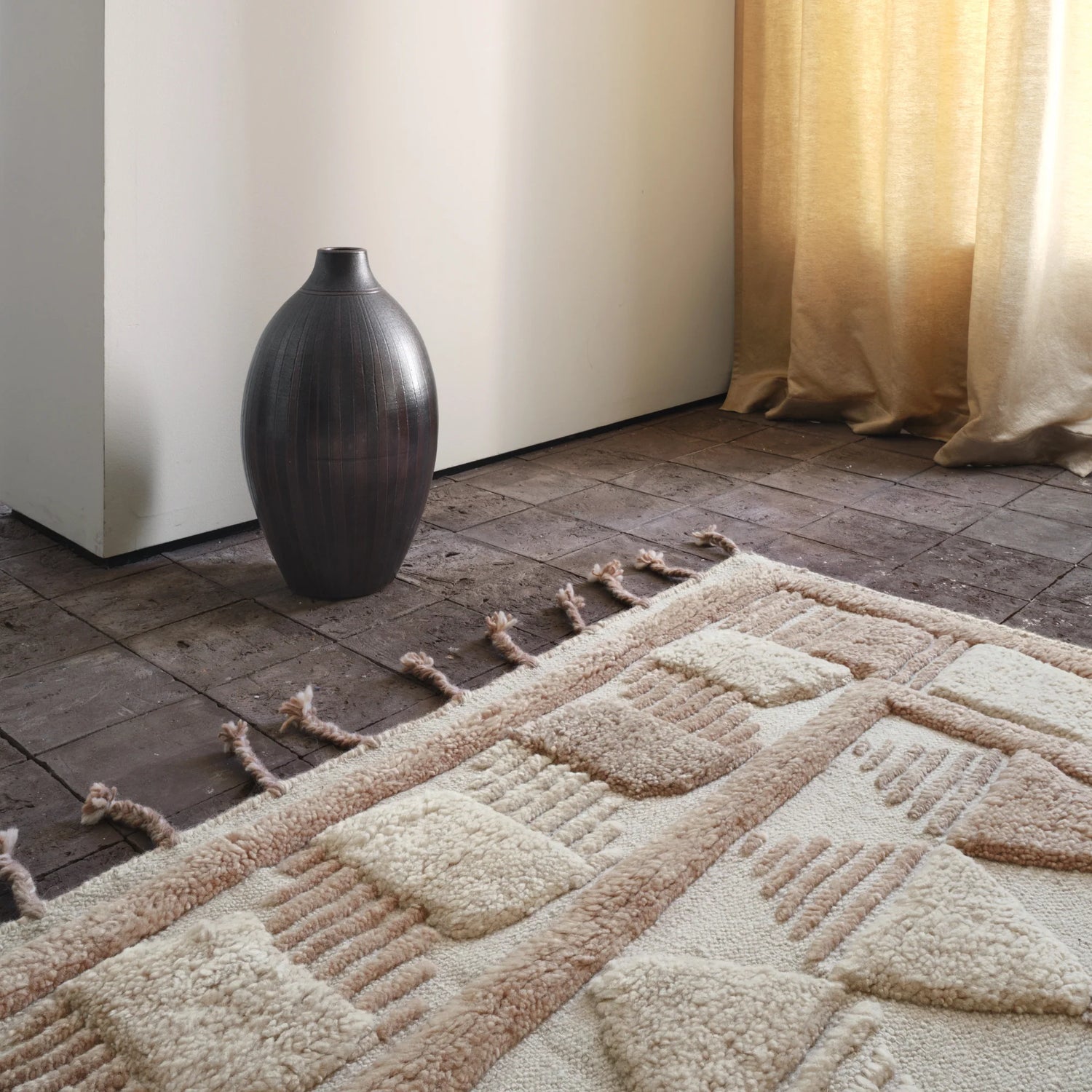 Dusty Deco Lisboa rug Multi Naturel