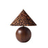Dusty Deco Sphere Table Lamp Leopard