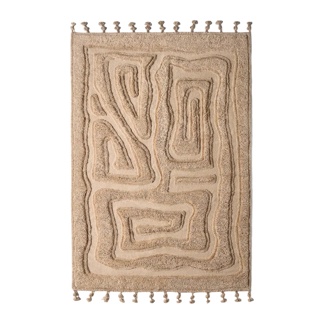 Dusty Deco Beaten Track rug ginger