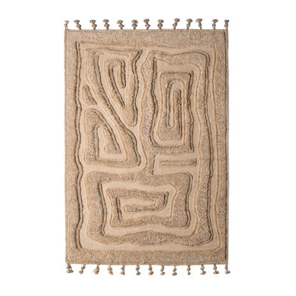 Dusty Deco Beaten Track rug ginger