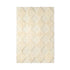 Dusty Deco Chess Rya rug white