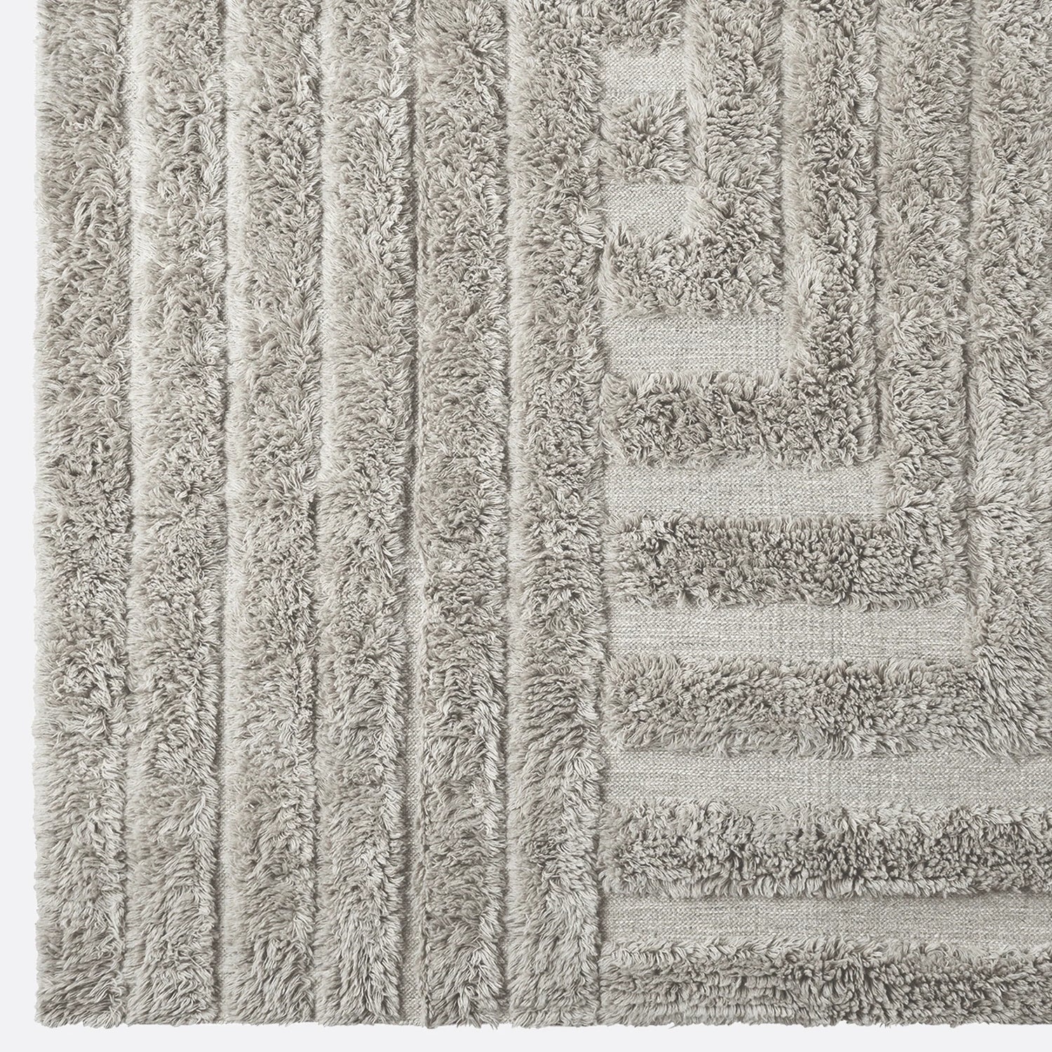 Dusty Deco Labyrinth rug grey
