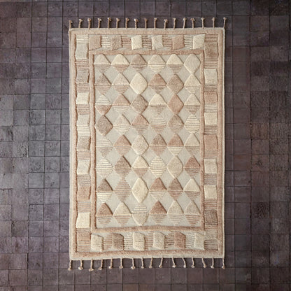 Dusty Deco Lisboa rug Multi Naturel