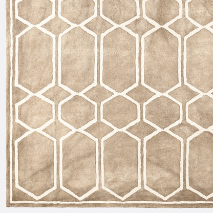 Dusty Deco Tie Dye rug beige