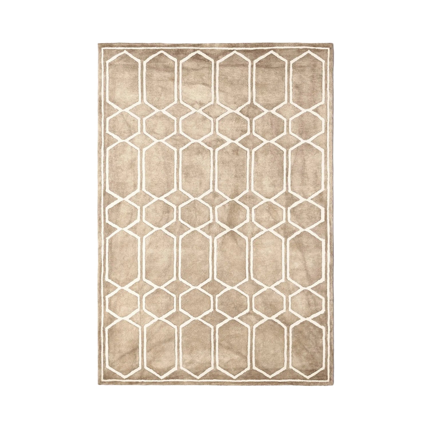Dusty Deco Tie Dye rug beige