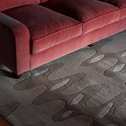 Dusty Deco Wavy rug