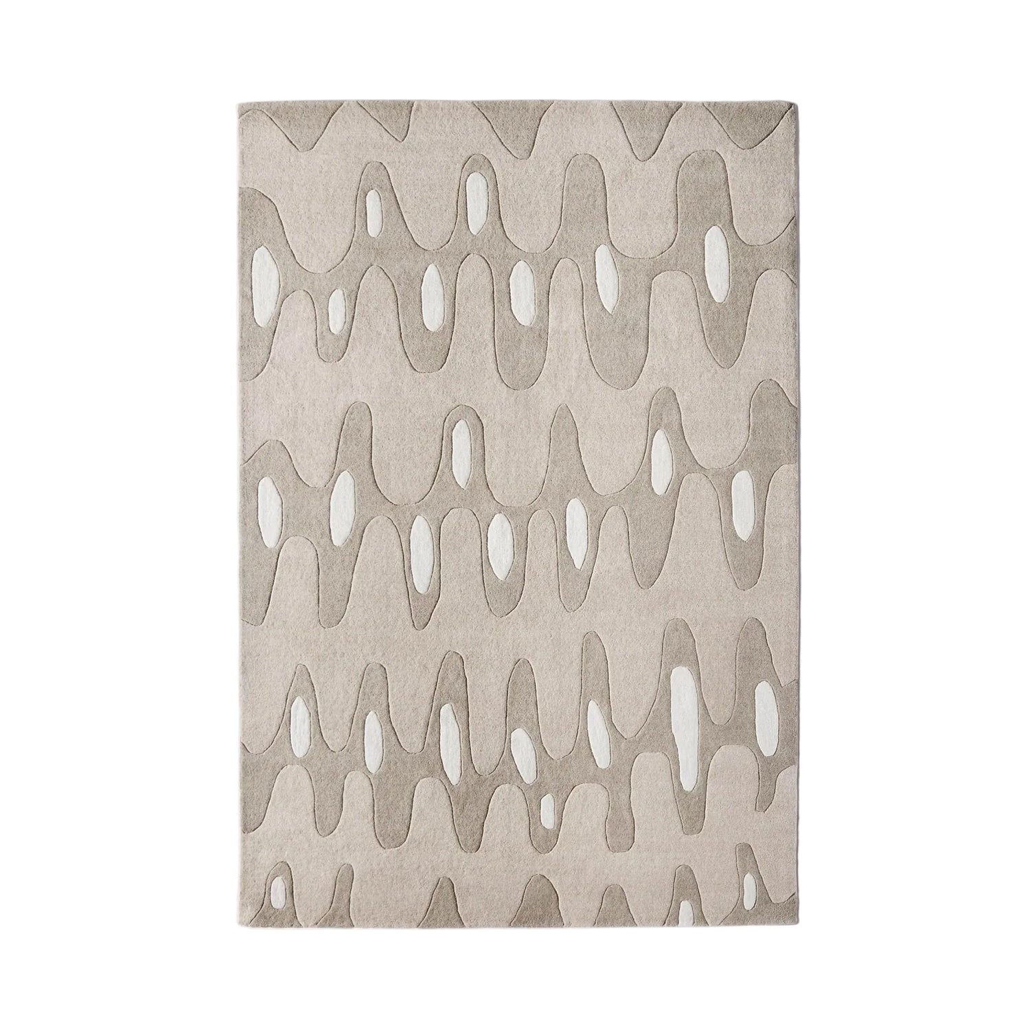 Dusty Deco Wavy rug