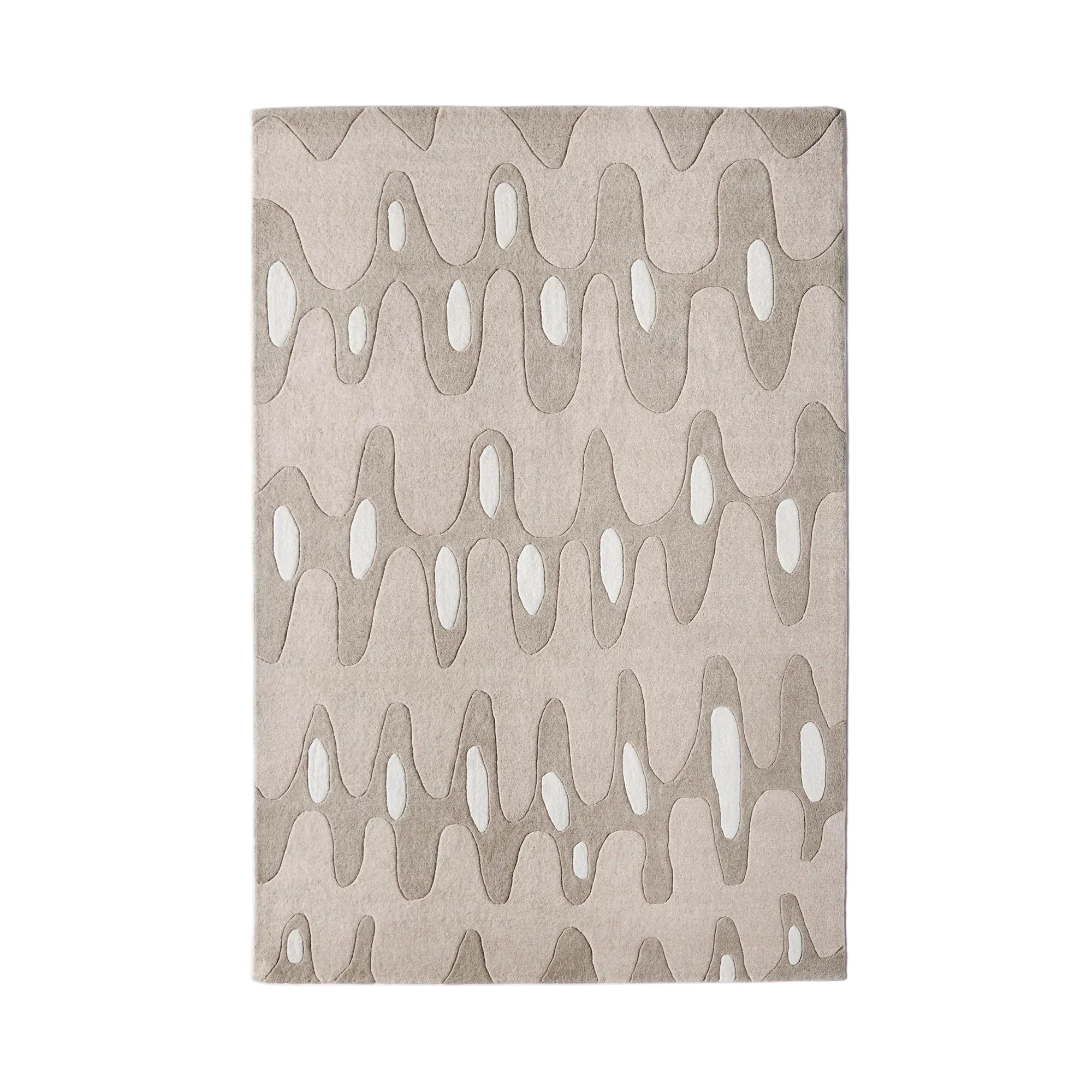 Dusty Deco Wavy rug