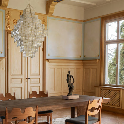 DustyDecocorneliaceilinglamp9levelsdiningdetail