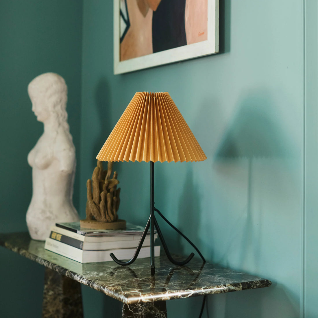 Dusty Deco Geraldine table lamp gang