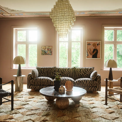 Dusty Deco Miles sofa Zebra