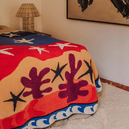 Dusty Deco Stargazer throw