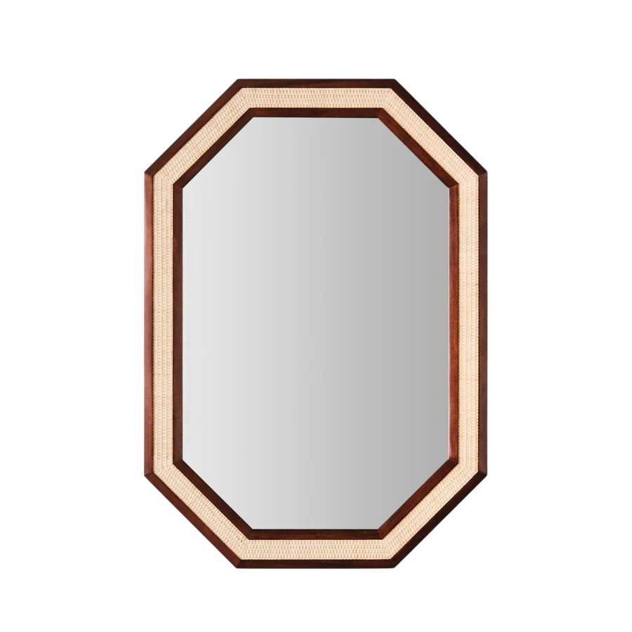 Dusty Deco Rattan Mirror Small spiegel