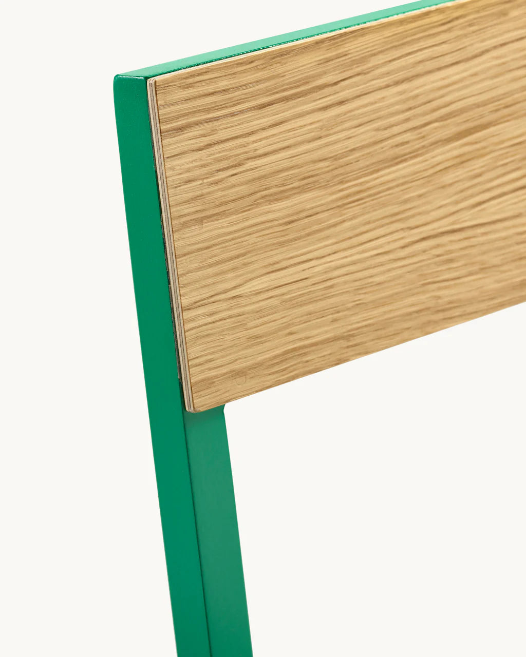 Valerie Alu Chair Wood Green Frame