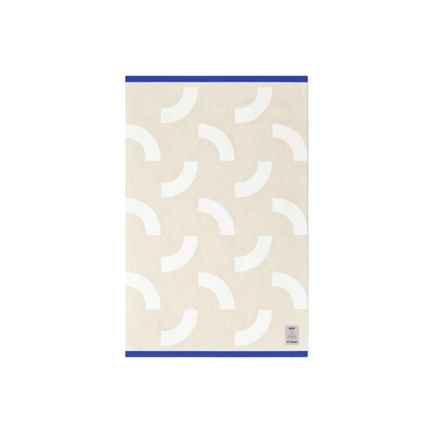 Bebo Objects Empha Pläd wollen plaid - Sand