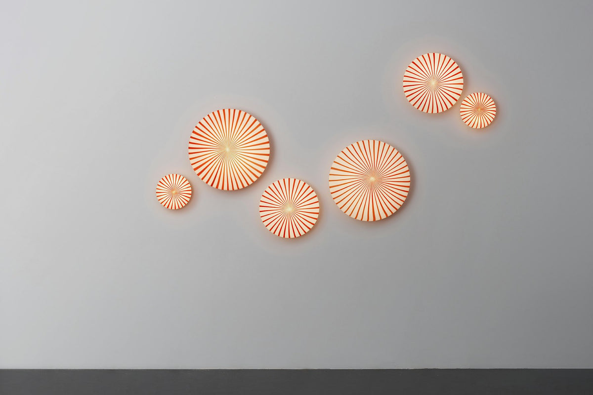 Established &amp; Sons Filigrana Light wandlamp Red Canes, staging interieur