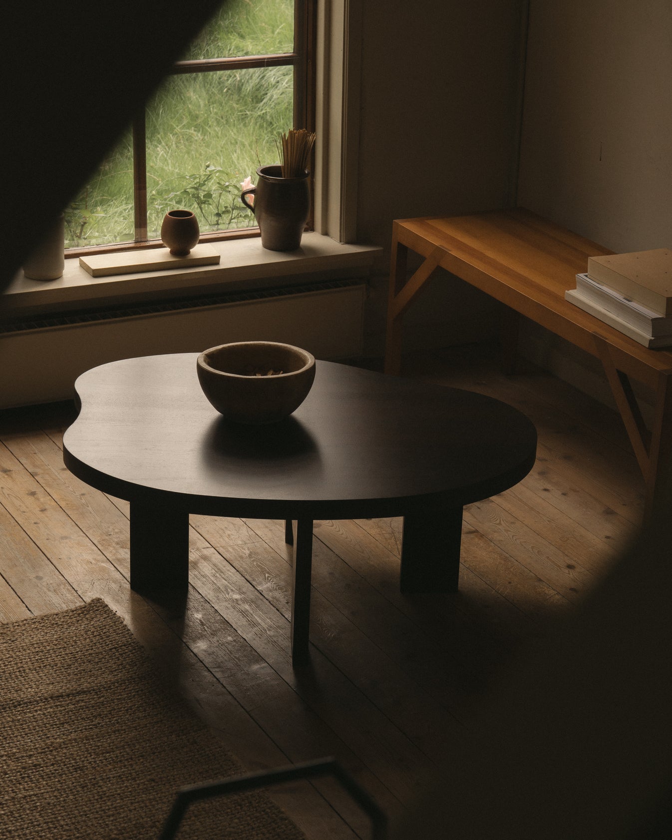 Frama Farmhouse coffee table Dark Oak