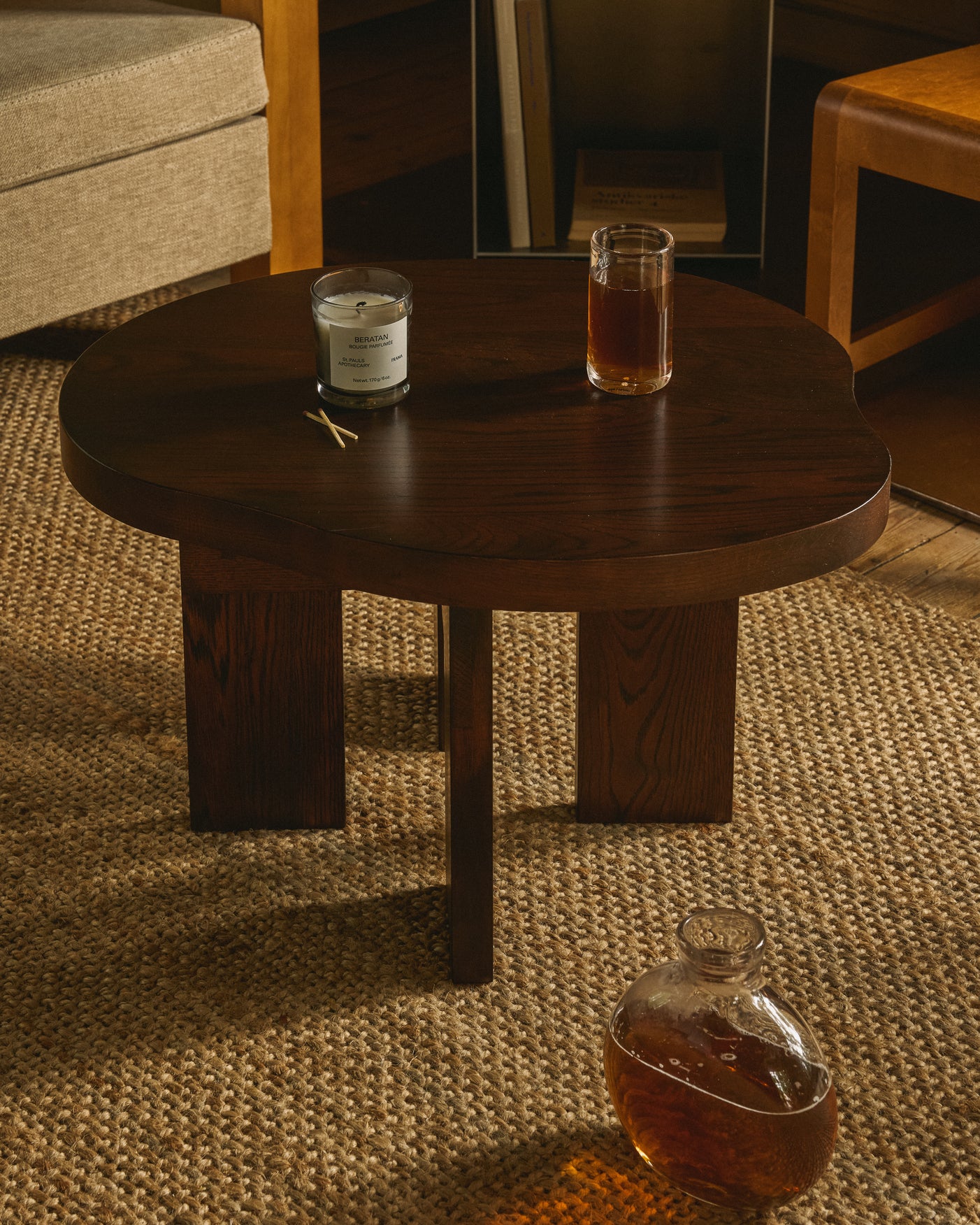 Frama Farmhouse sidetable Dark Oak