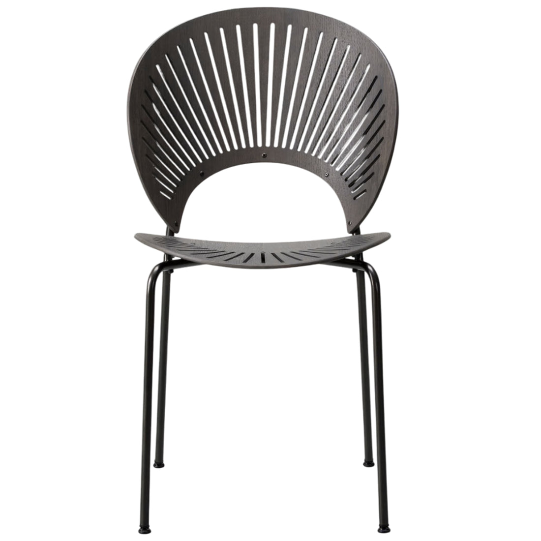 Fredericia Trinidad 3398 Grey Oak Stained Flint dining chair 
