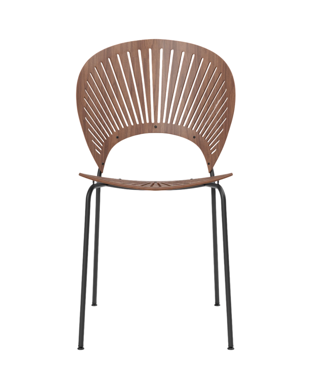 Fredericia Trinidad model 3398 Walnut Lacquer Smooth Black