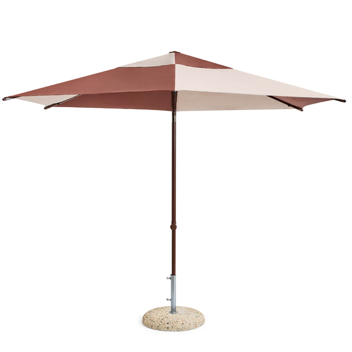 Hay Terrazza Parasol Hexagon Off White Burgundy